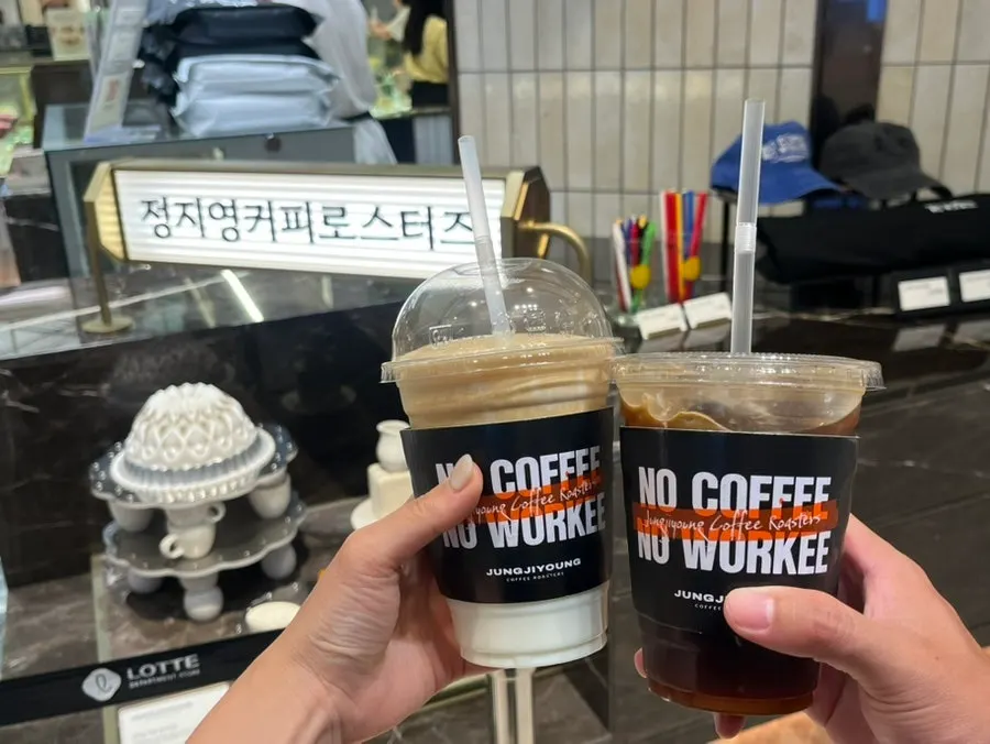 Promotion information at Jeong Ji-young Coffee Roasters Nowon branch