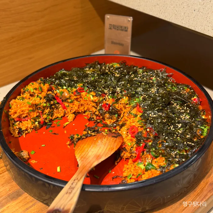 クウクウ ノウォン店ビュッフェの料理コーナー