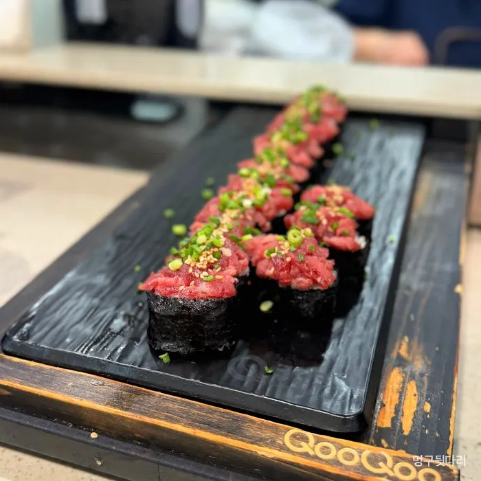 クウクウ ノウォン店ビュッフェの料理陳列
