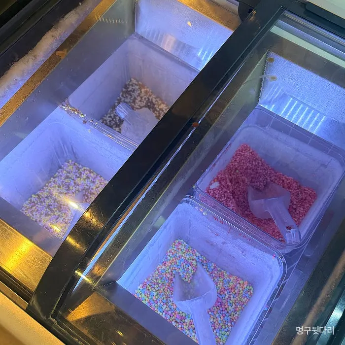 クウクウ ノウォン店のデザートコーナー