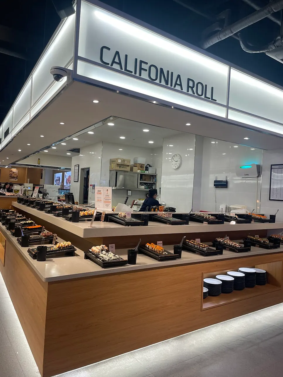 Food corner at Kuu Kuu Nowon Branch
