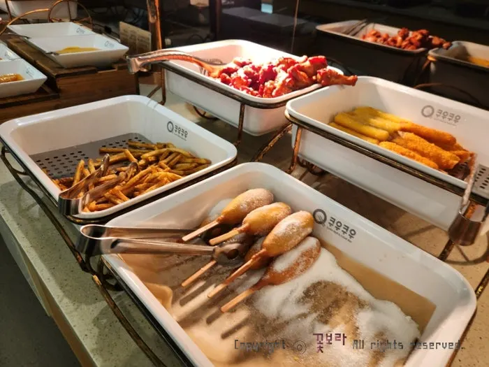 Close-up of the hot, freshly served lamb chops