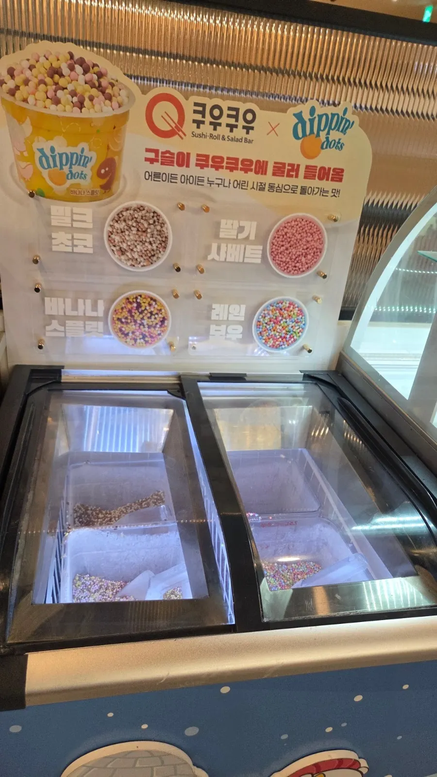 Dessert corner with slice cakes and waffles
