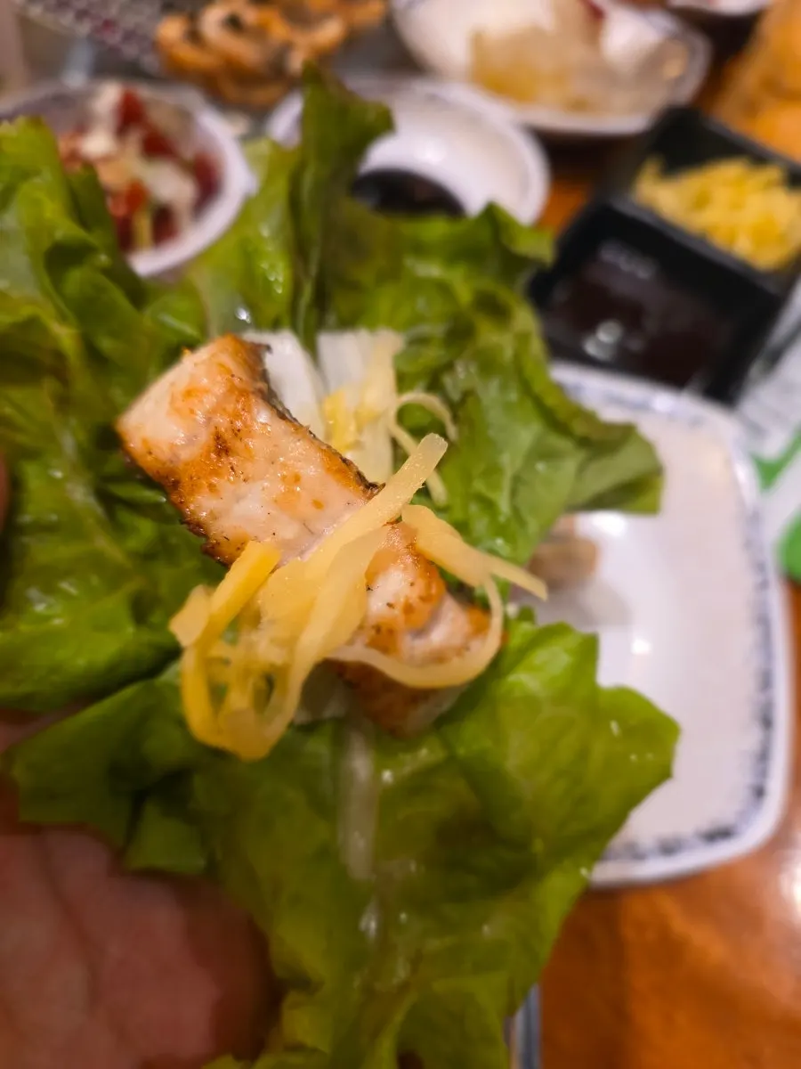 Nurungji-sungnyung served for dessert
