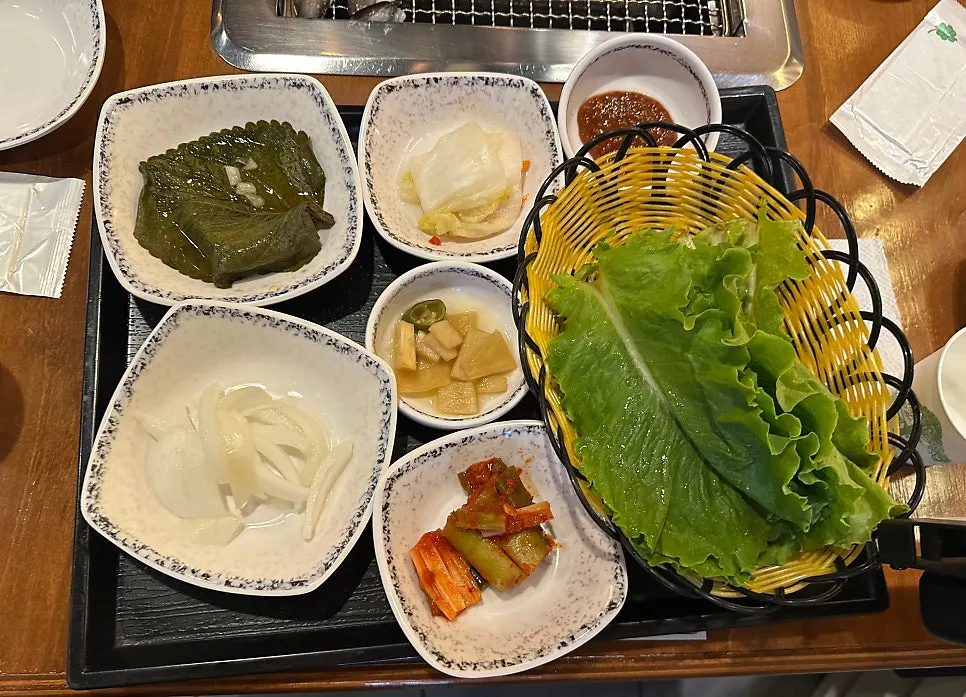 패드 주문 화면의 장어 메뉴