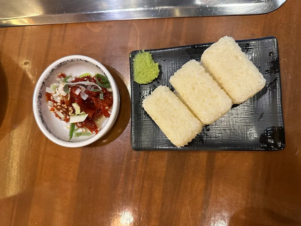 한상차림에 함께 나온 된장찌개