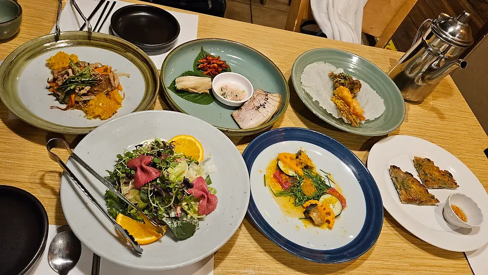 숟가락반상 마실 마실정식 상차림