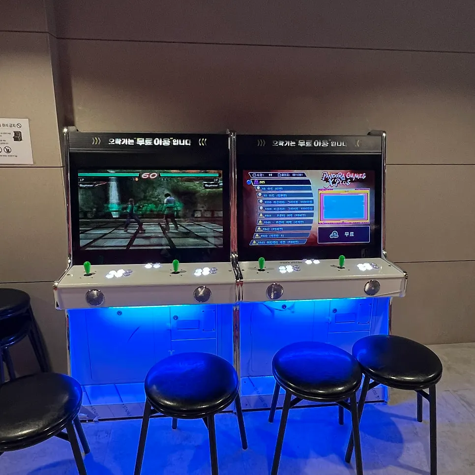 PlayStation area set up in the hallway