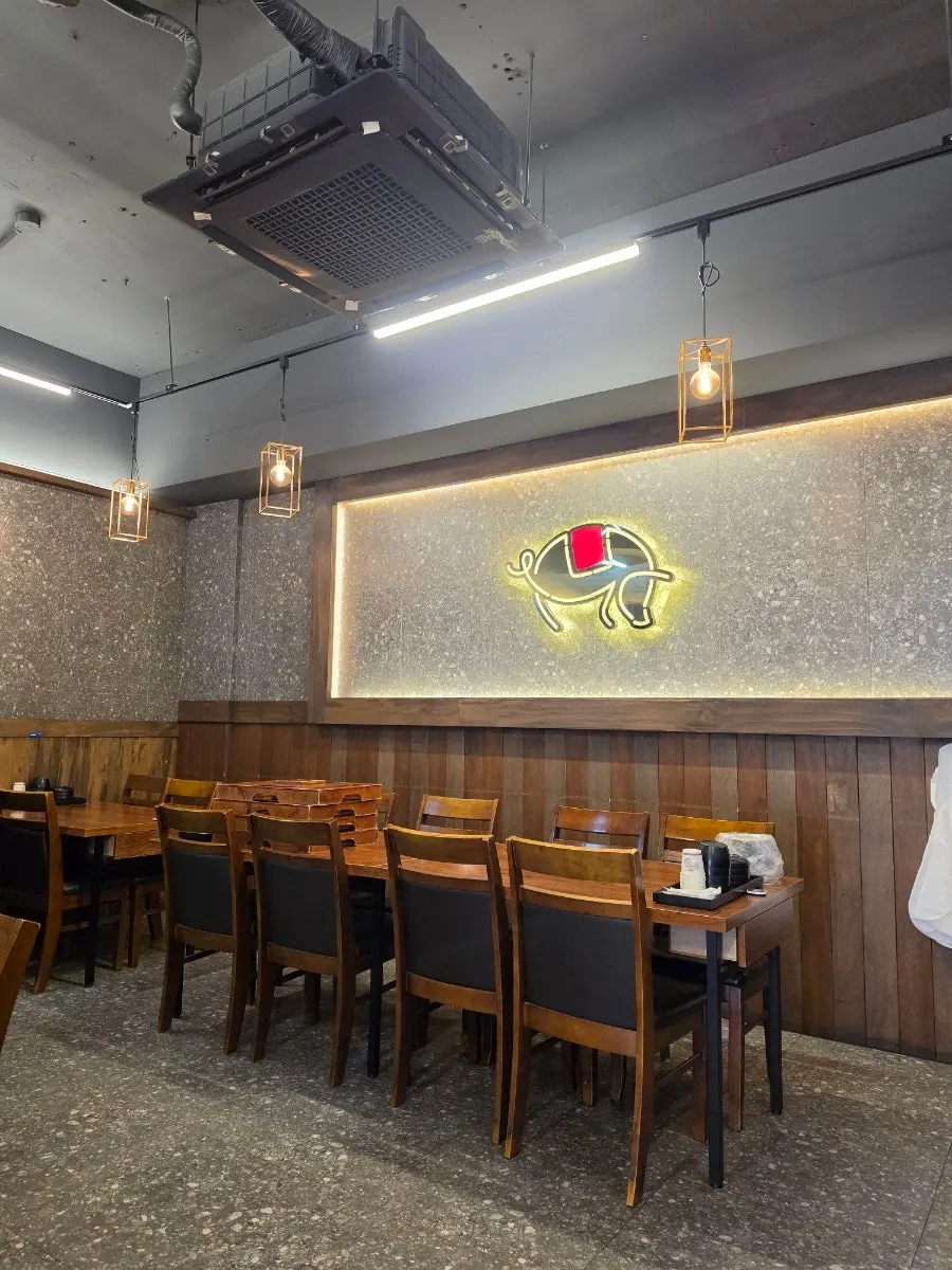 귀한족발 노원점 매장 내부 모습