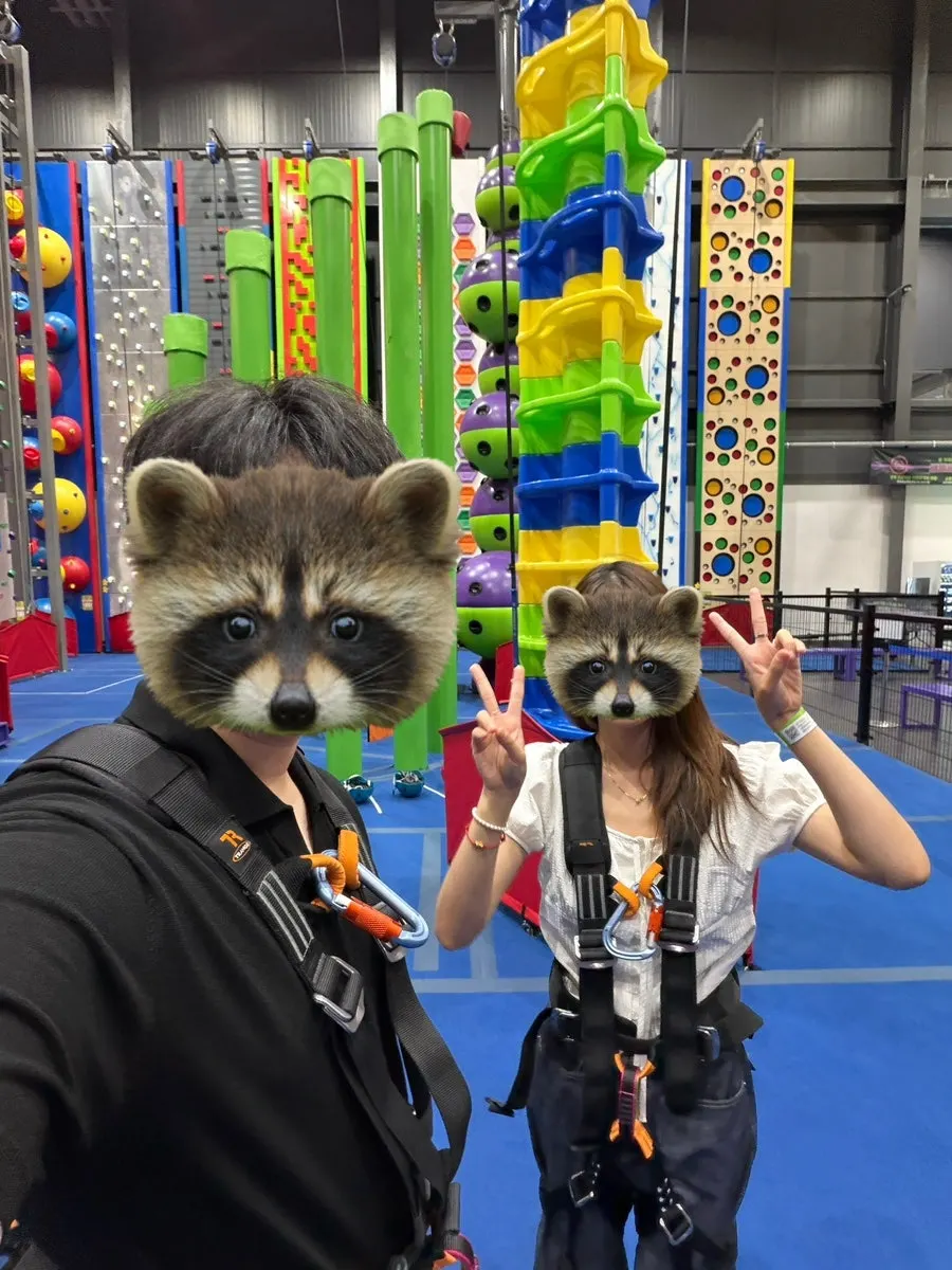 Taking on Clip ’n Climb