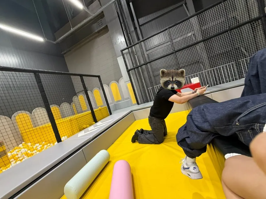 A couple enjoying Jump Nowon