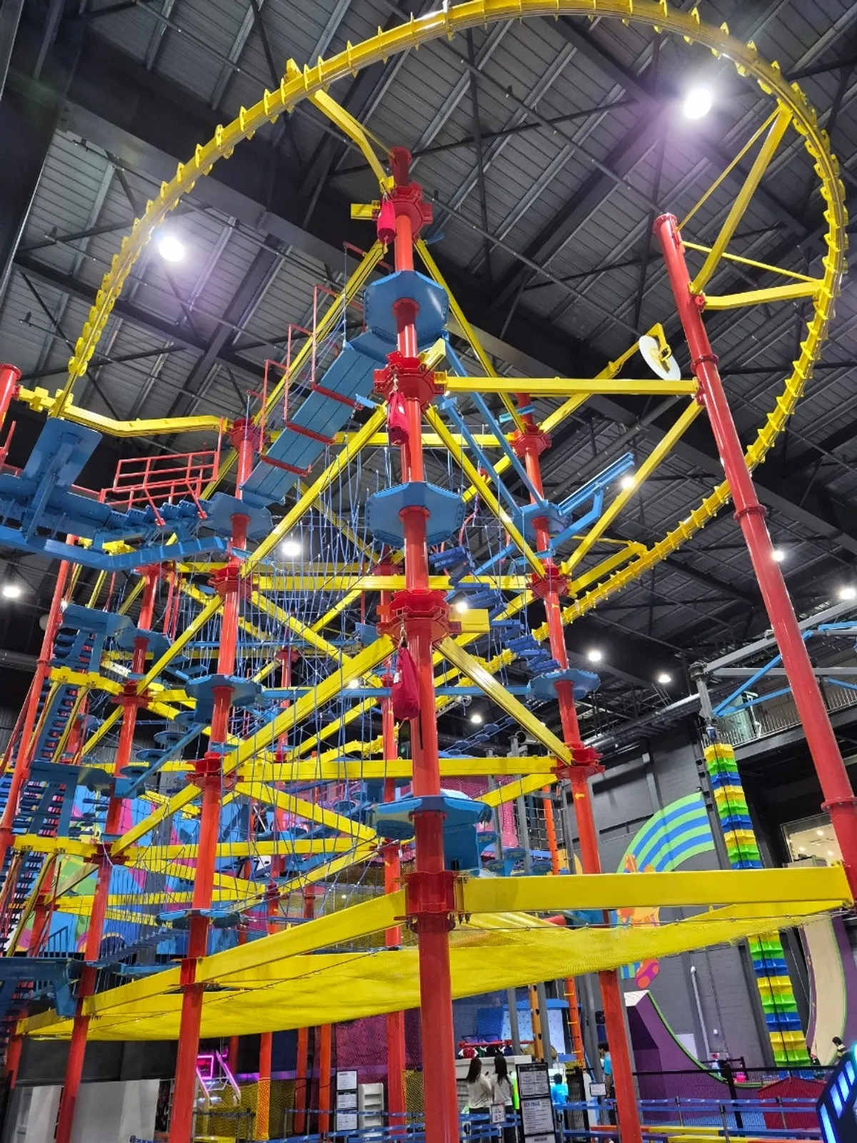 Visiting Jump, an indoor activity facility in Nowon