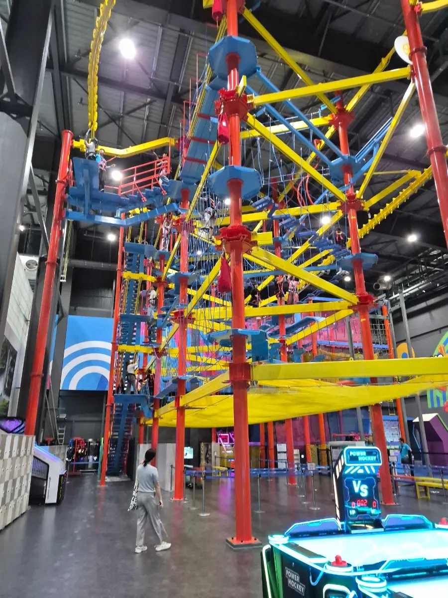 Ticket information and facility view at Jump Activity