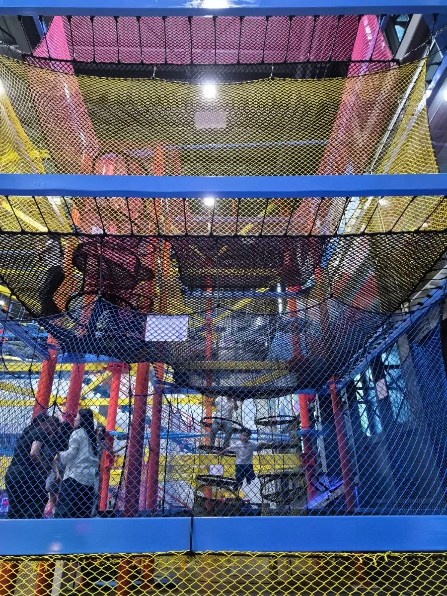 Division between Kids Ground and Activity space at Jump