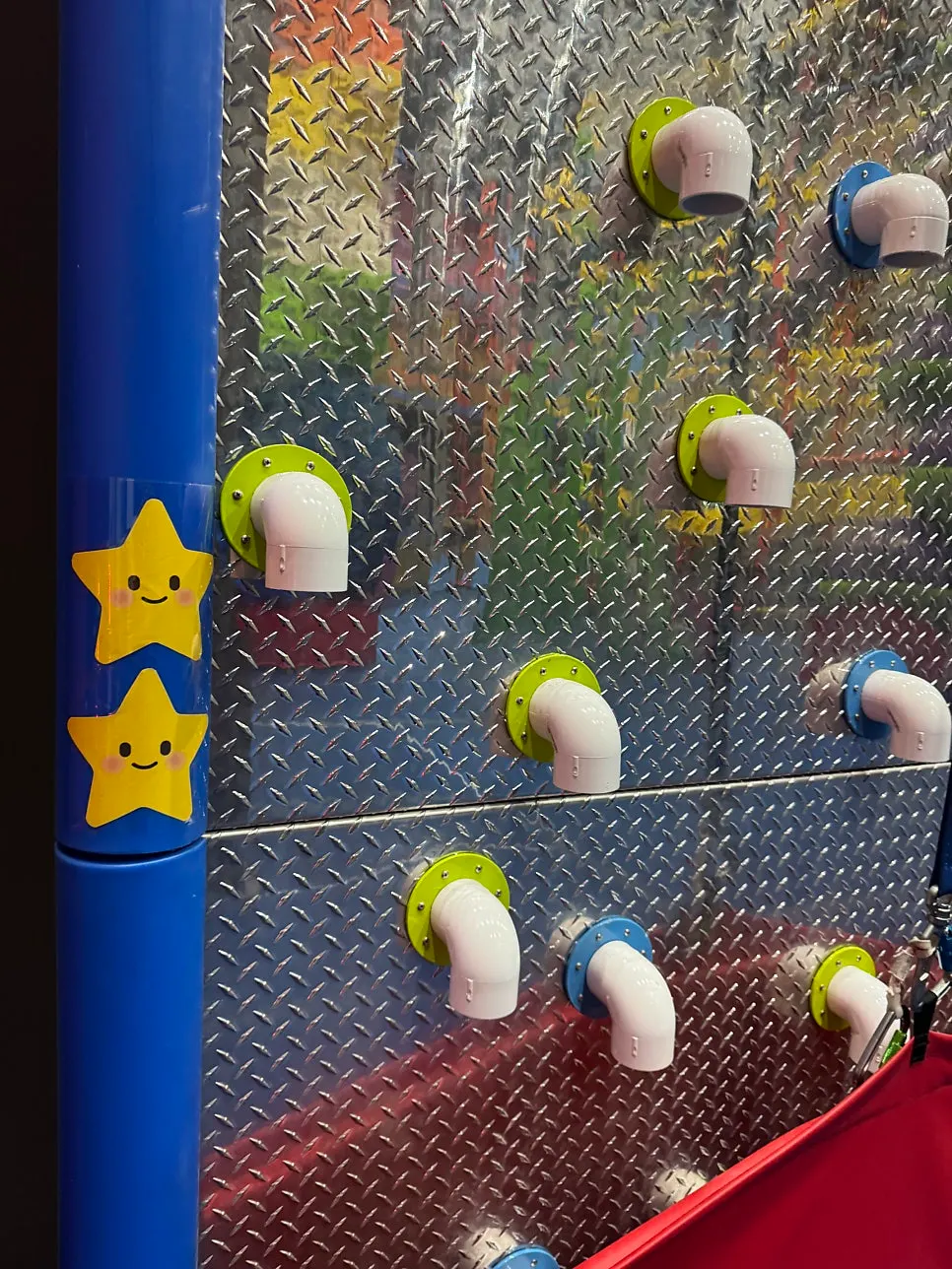 Clip ’n Climb using a safety line