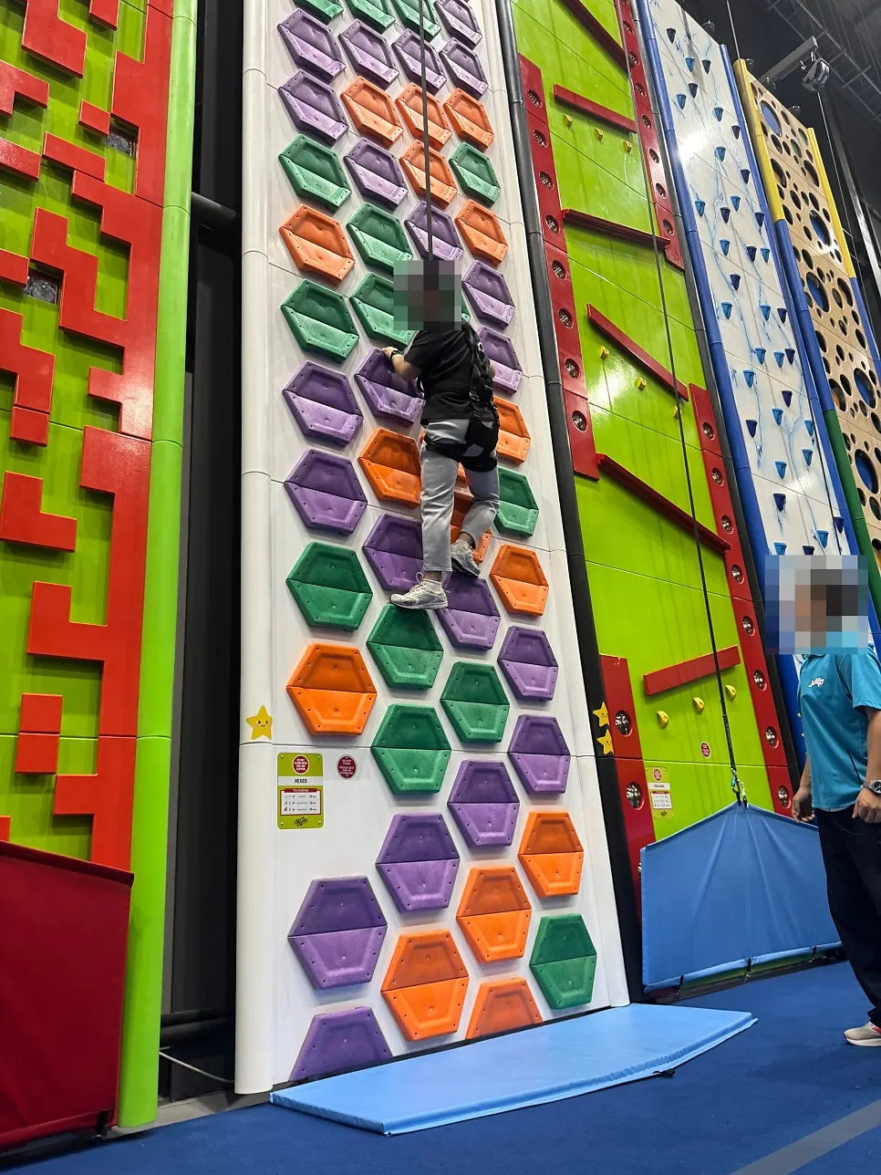 Jump Clip ’n Climb activity facility