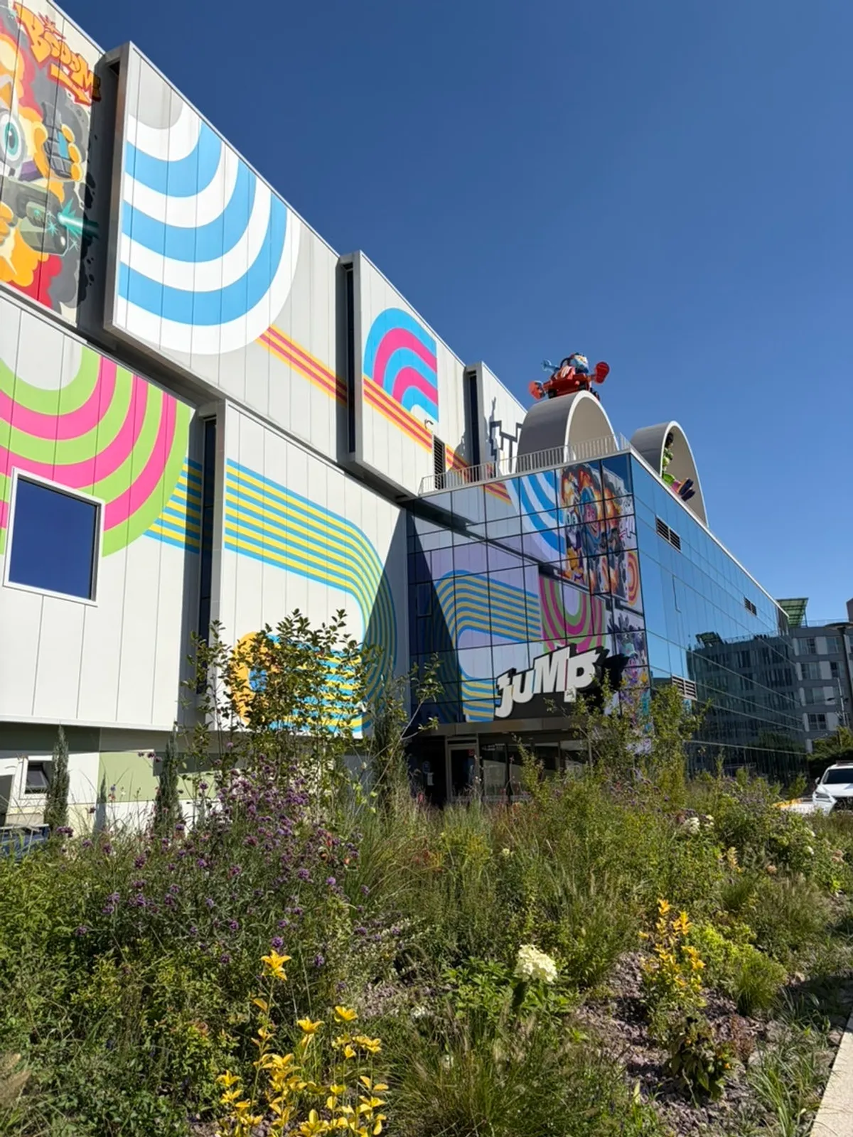Exterior of Jump, an adventure theme park in Hagye-dong, Nowon