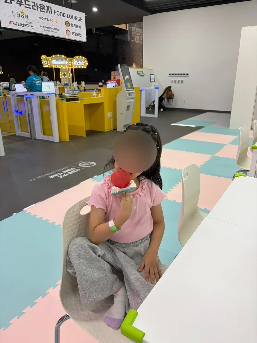 Pastel-colored interior inside Jump's Kids' Ground
