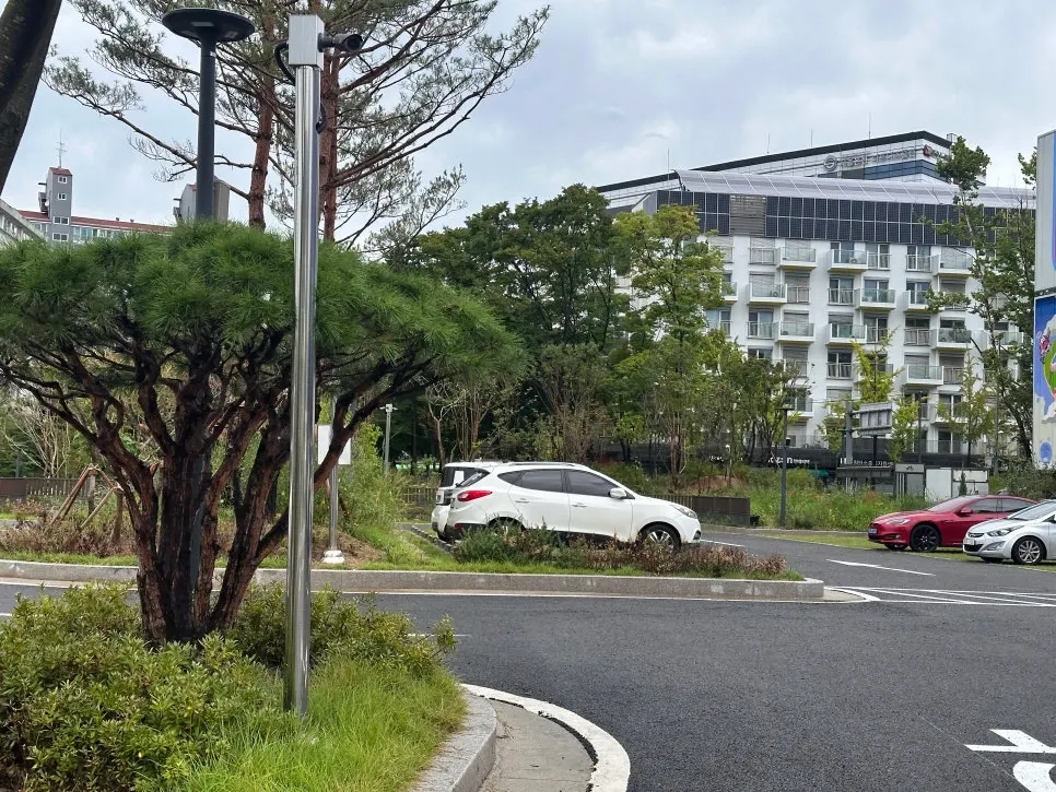 View around Jump's ground-level parking lot