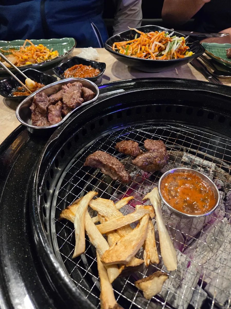 Short rib dipped in ssamjang