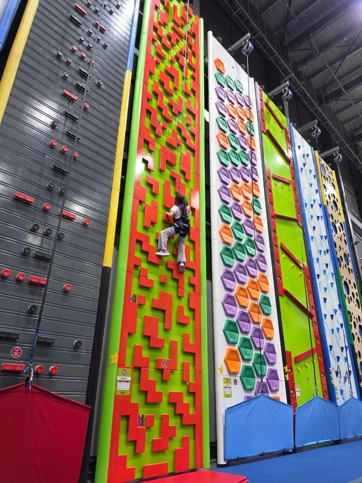 Jump climbing experience