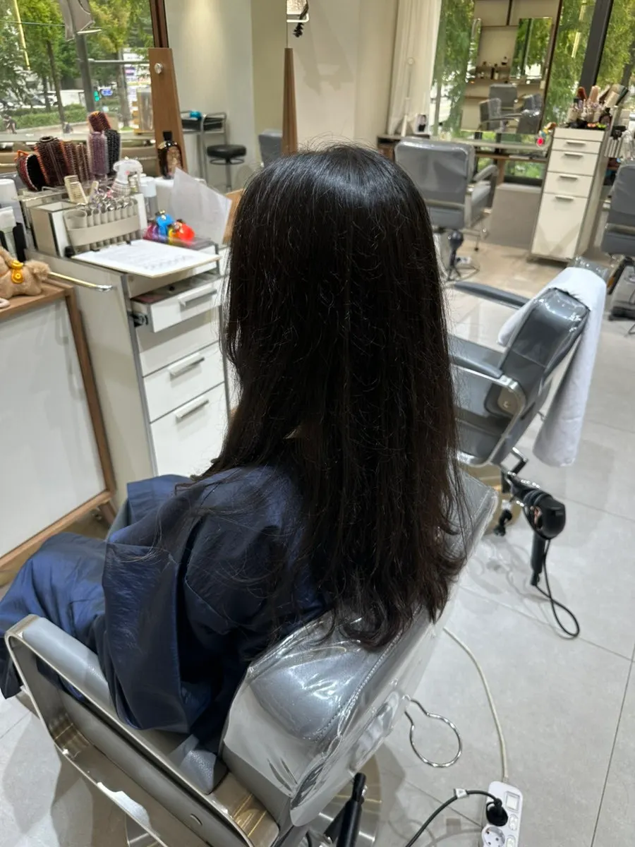 상담 전 모발 상태 확인