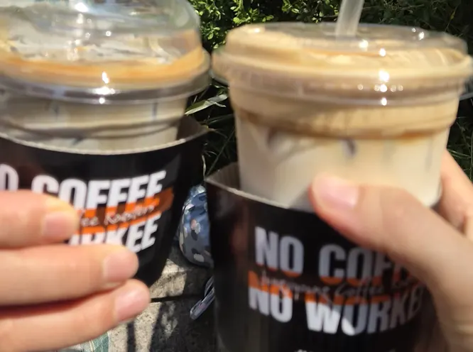 Featured drinks at Jeong Ji-young Coffee Roasters, Lotte Department Store Nowon