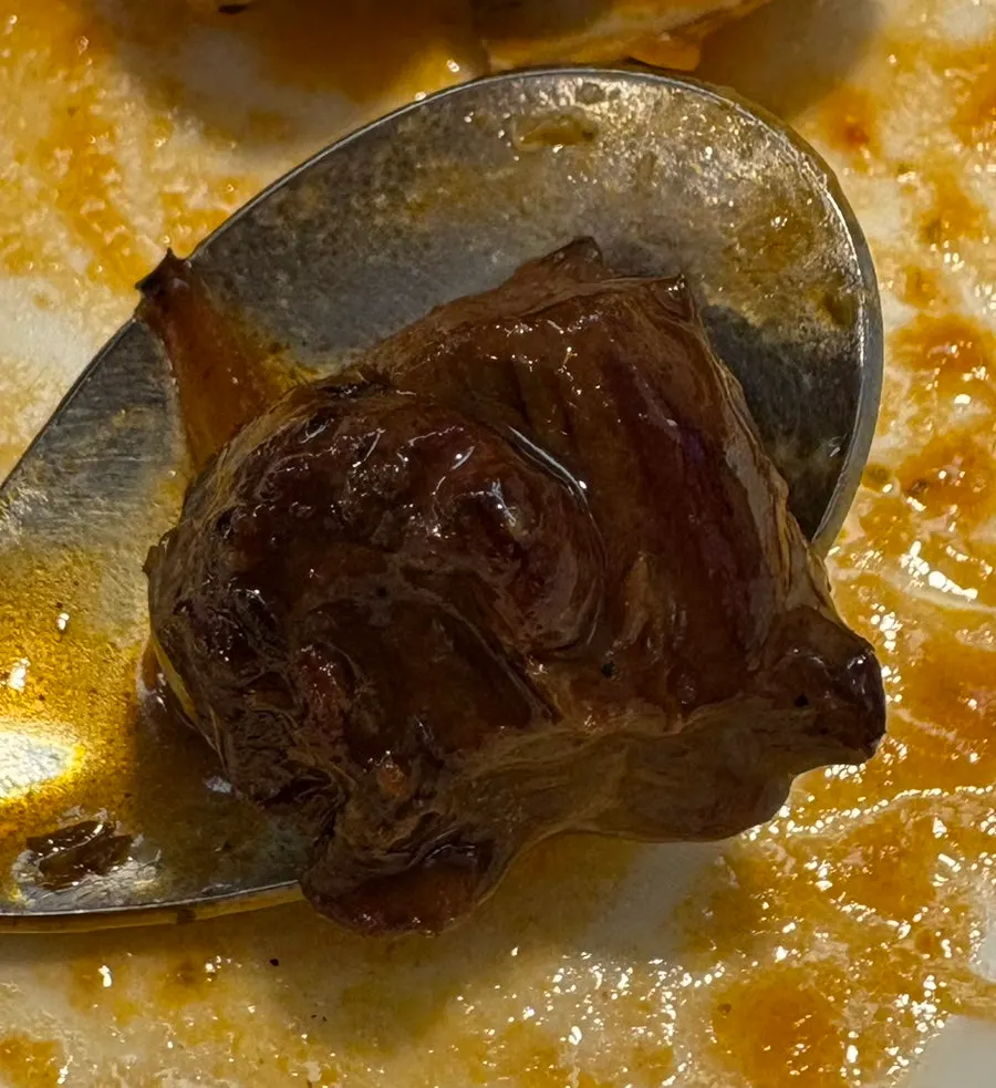 Richly sauced dishes with side dishes