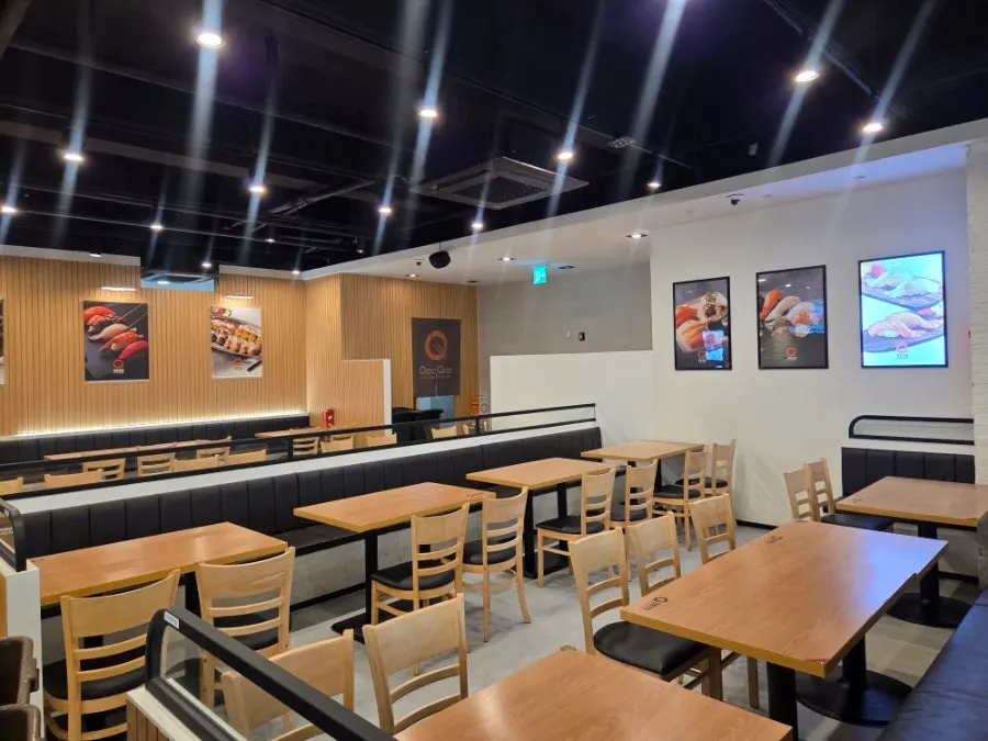 Spacious dining area at Kuu Kuu Nowon Branch