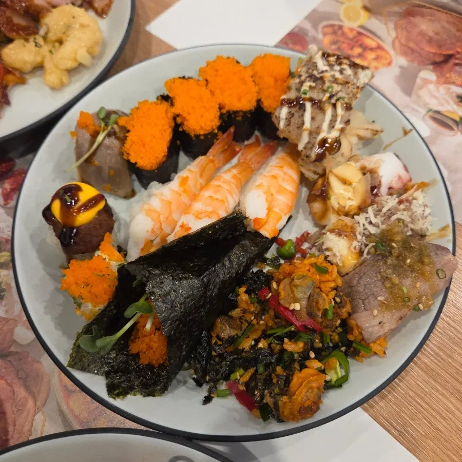 Food brought back from Kuu Kuu Nowon Branch