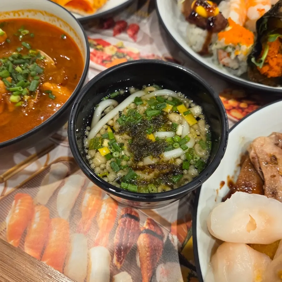 Abundant meal at Kuu Kuu Nowon Branch
