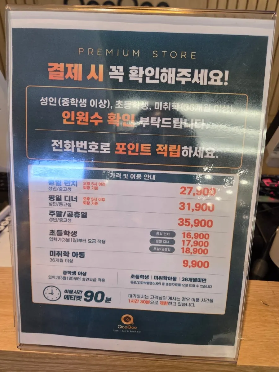 Visitor information for Kuu Kuu Nowon Branch
