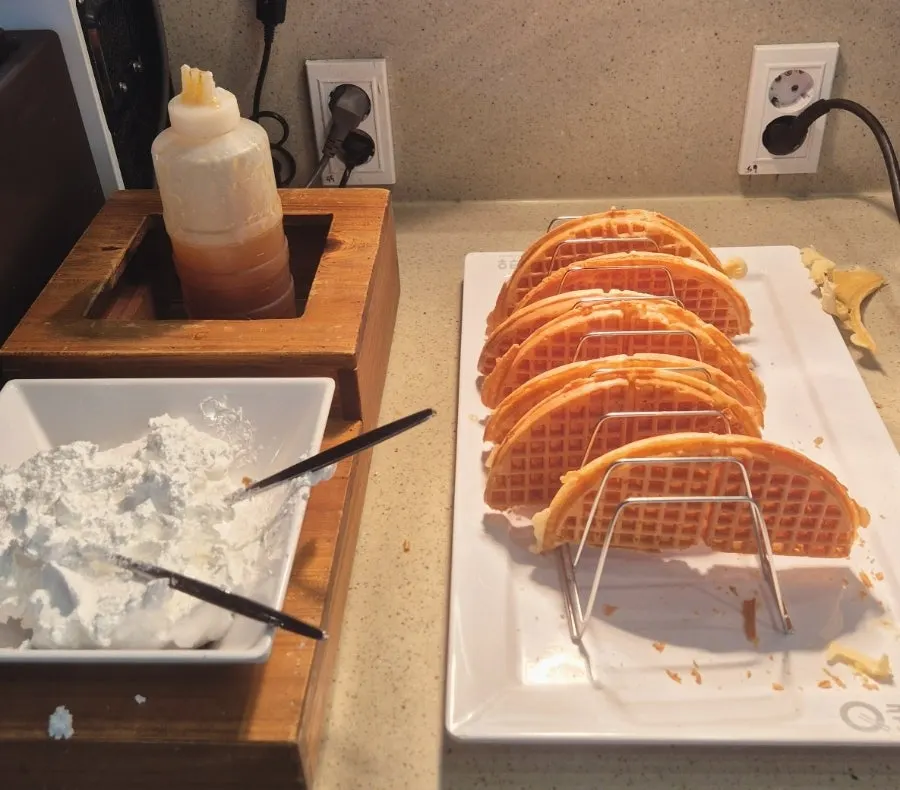 A buffet dish made with fresh ingredients