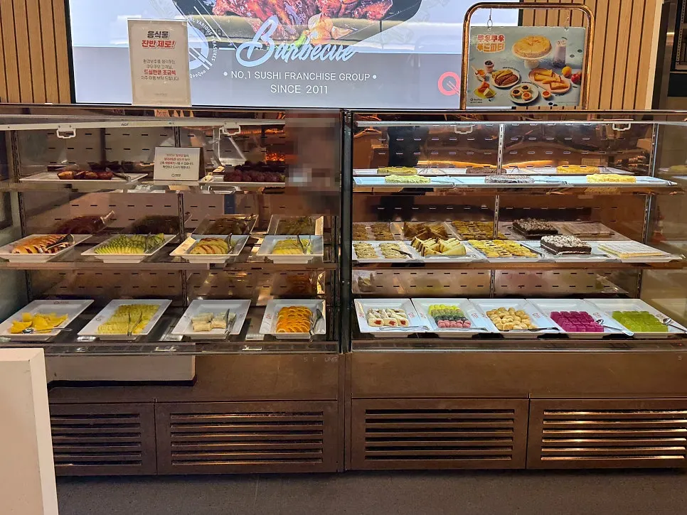 Fried food corner with hot dogs and fries