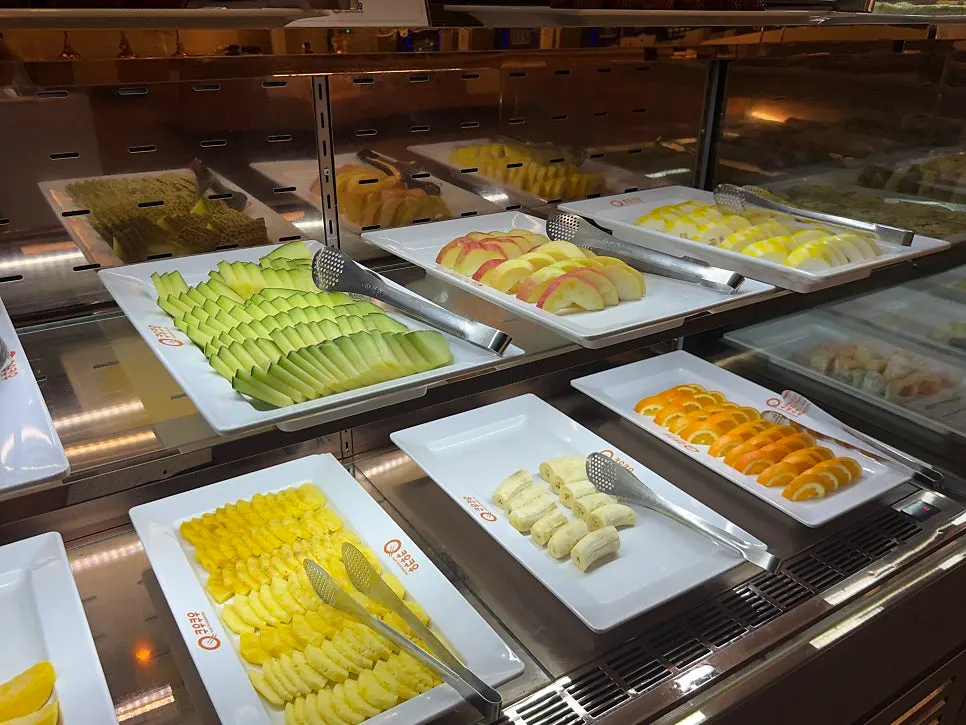 Display of fried items kids enjoy