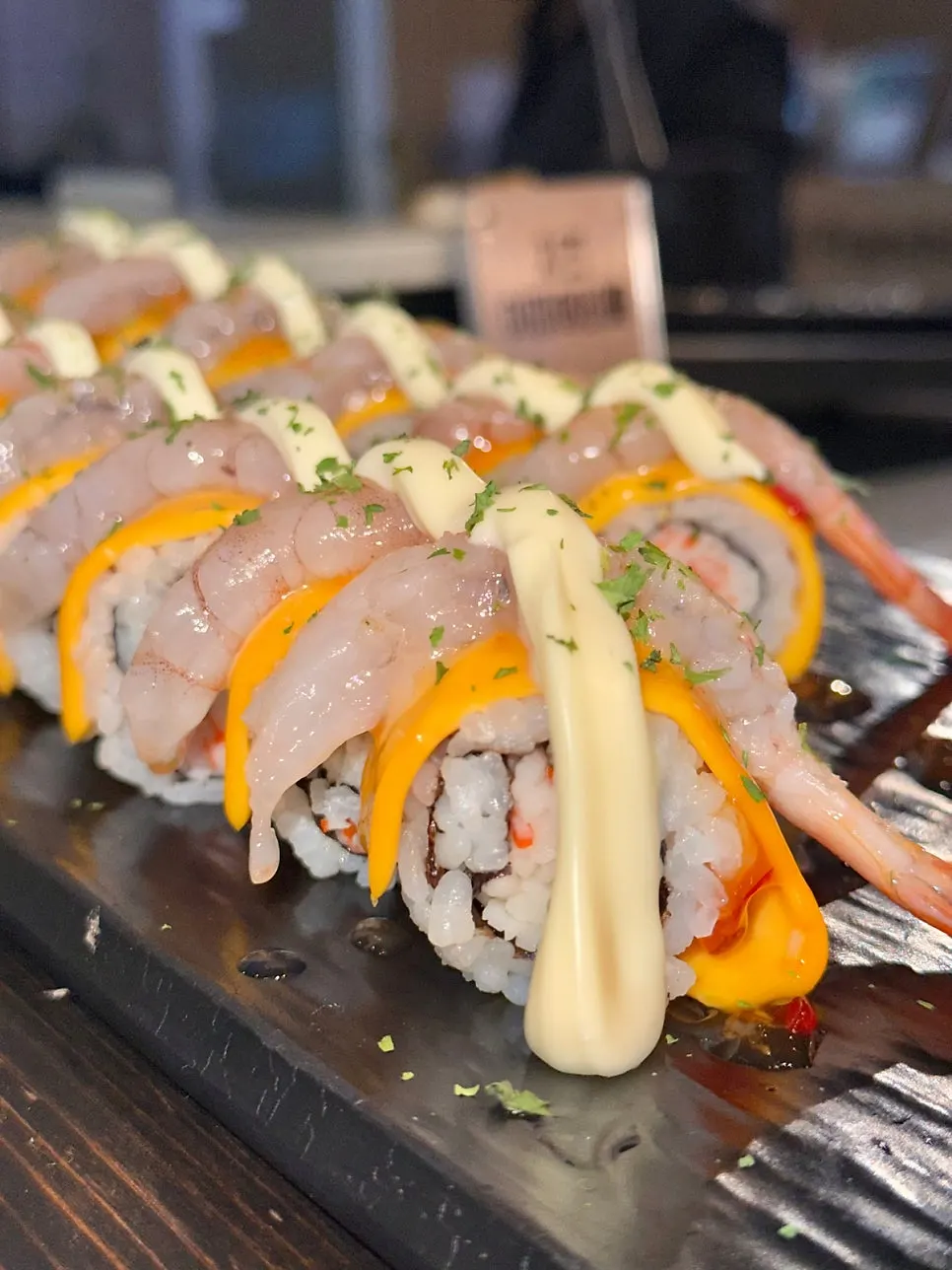 Weekday dinner buffet food lineup