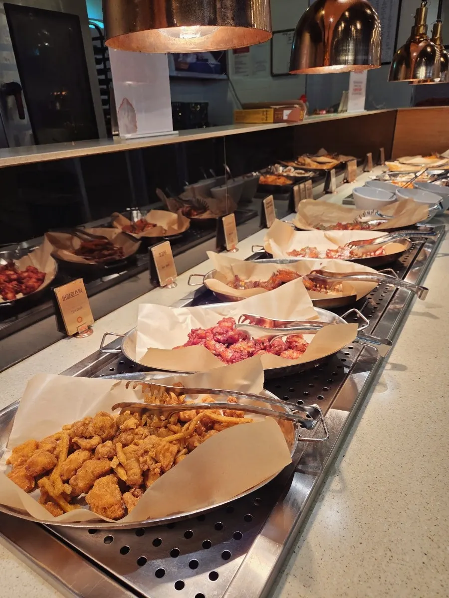 A variety of pasta dishes