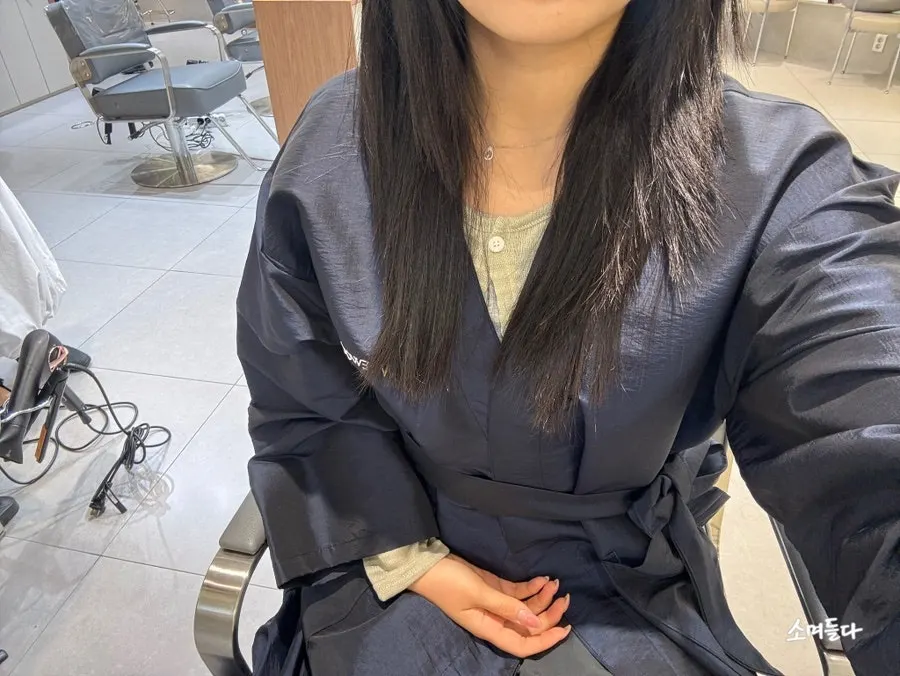 Hair consultation before the service