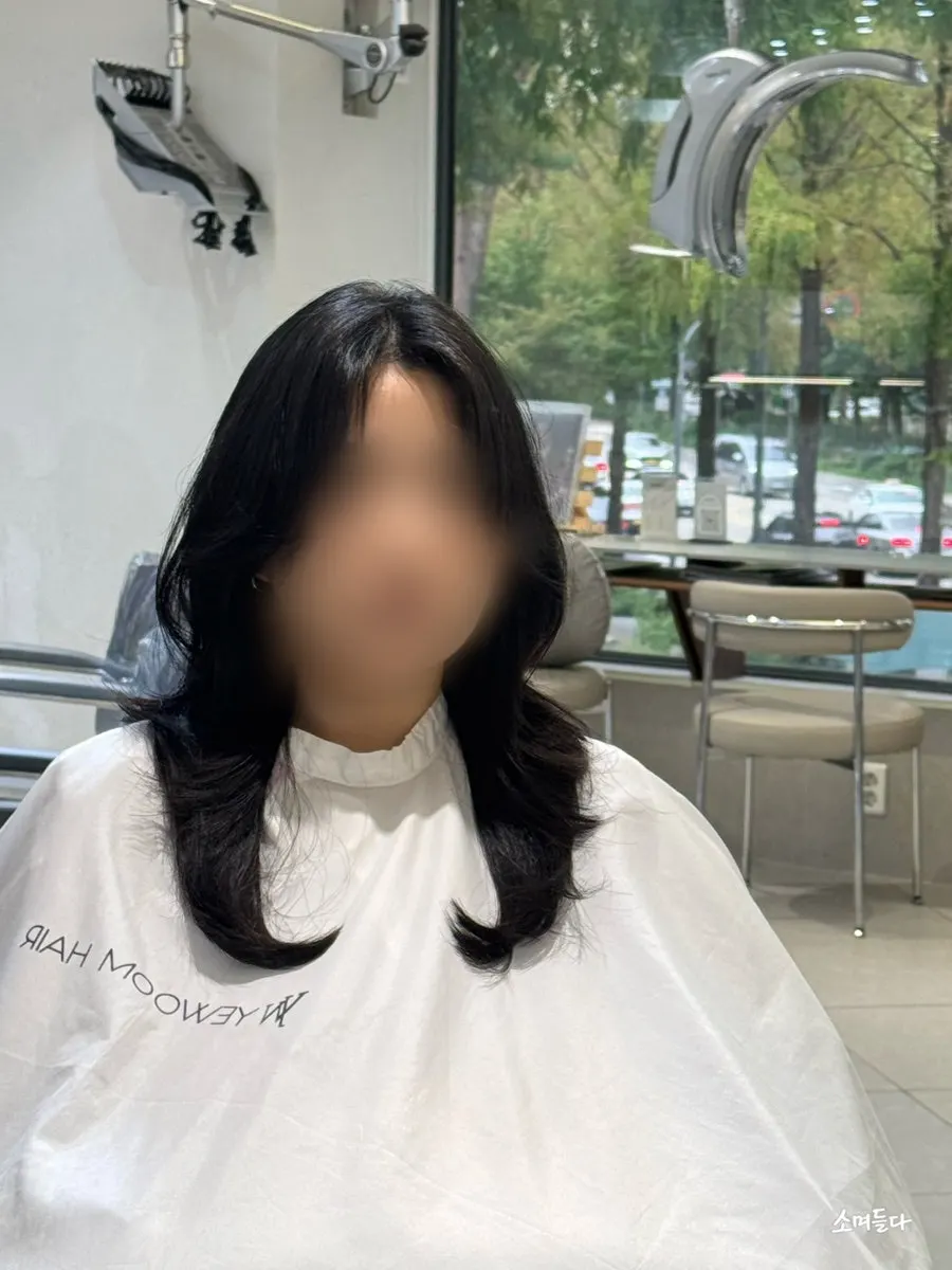 Medium-length CS curl with revived root volume