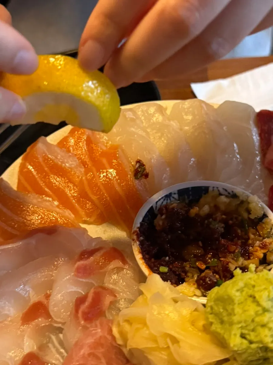 Nuridam's chewy aged sashimi assortment
