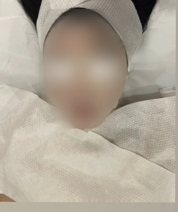 마무리 관리 후 촉촉해진 피부