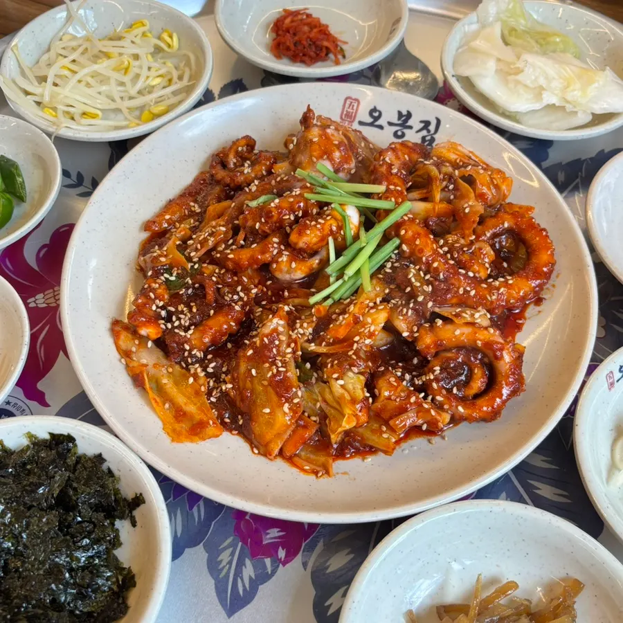 불향 입힌 오봉집 직화낙지볶음