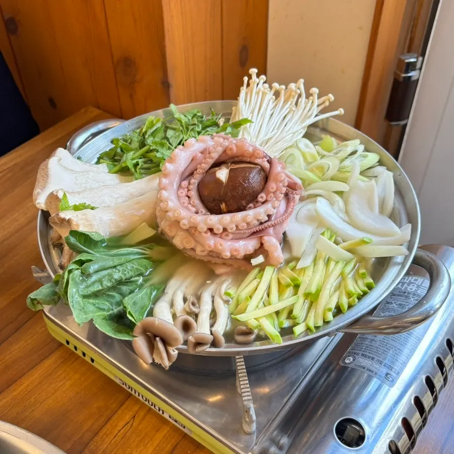 완도산 매생이 들어간 매생이연포탕