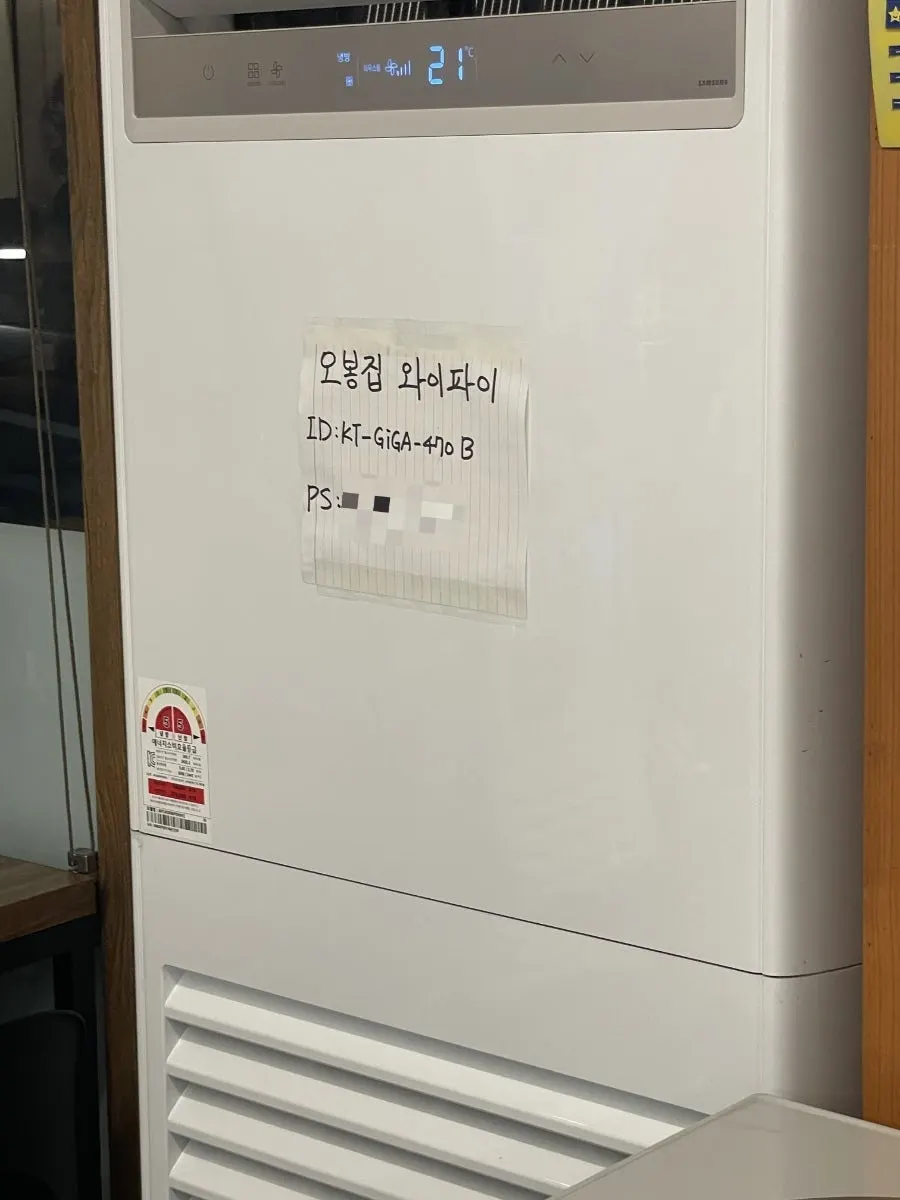 Apron dan informasi toilet dalam ruangan