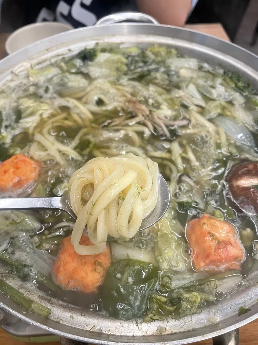 Mi kalguksu yang dimasukkan ke yeonpotang