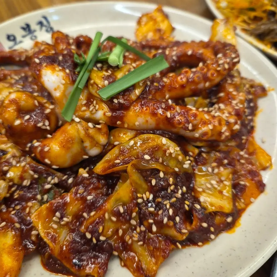 Springy octopus in the grilled octopus stir-fry