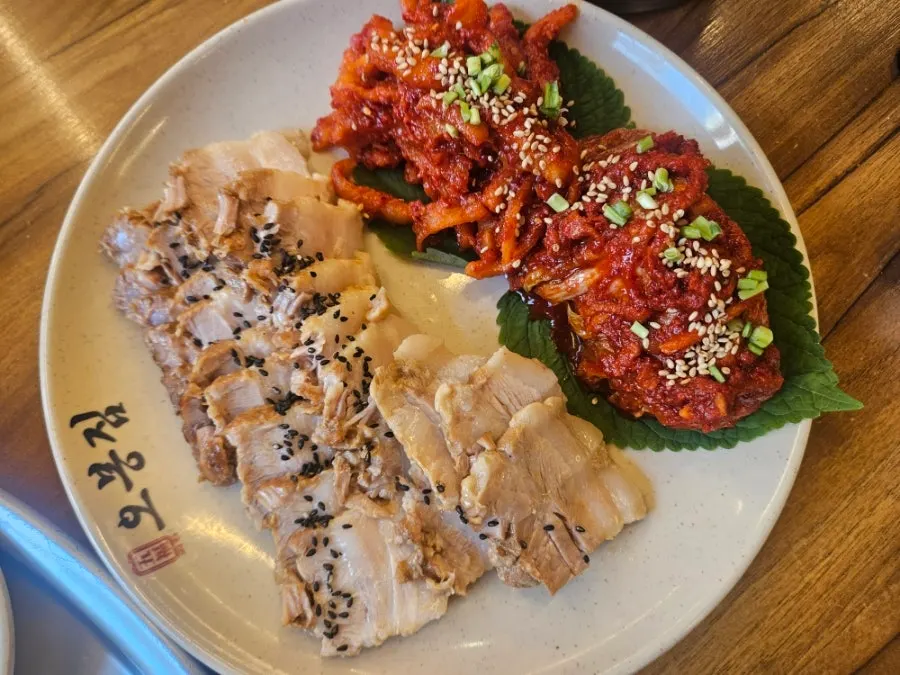 오봉스페셜 구성 요리 클로즈업