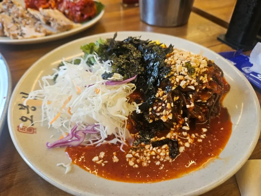 오봉스페셜 한상 차림 전체 모습