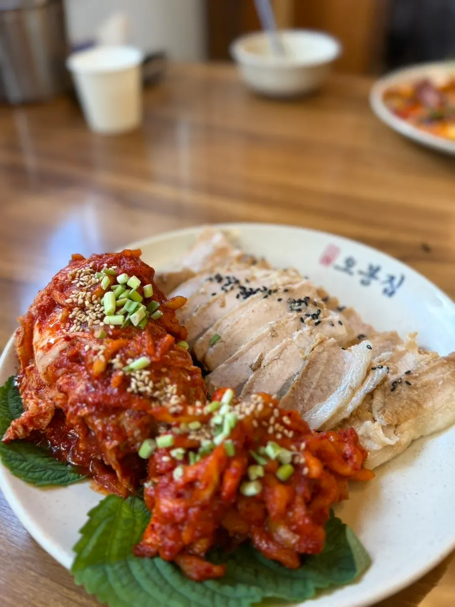낙지 오봉스페셜 한 상 차림