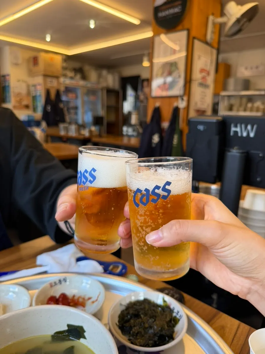 세로로 담은 낙지 오봉스페셜 한 상